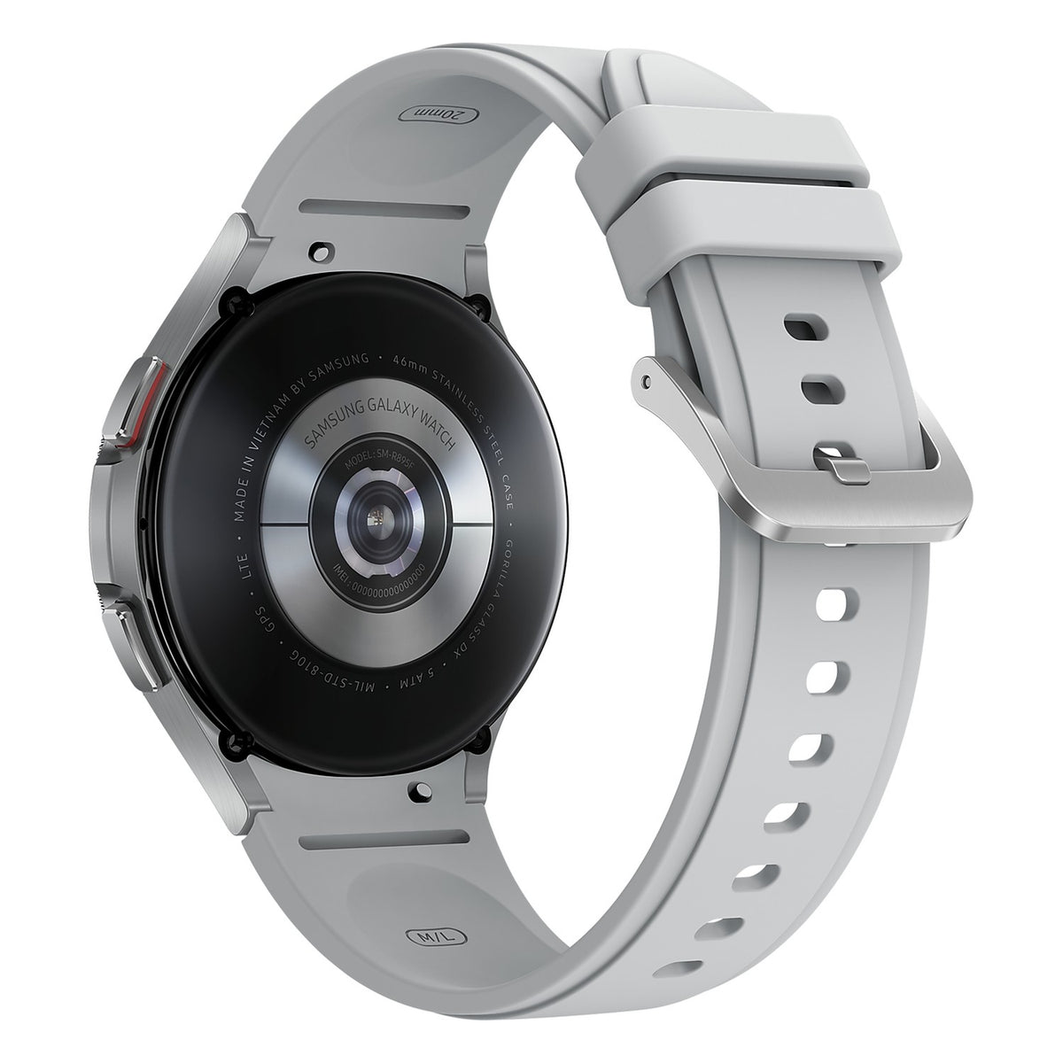 Samsung Galaxy Watch4 Classic 46mm LTE (SM-R895) Silver (Renewed, Grade B)