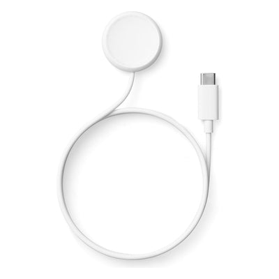 Google Pixel Watch (1st Gen) USB-C Magnetic Charging Cable, Snow (Like New)