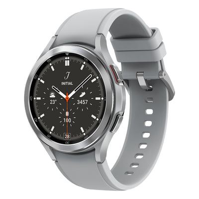Samsung Galaxy Watch4 Classic 46mm LTE (SM-R895) Silver (Renewed, Grade B)