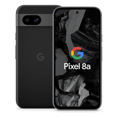 Google Pixel 8a Obsidian (Black), 128GB (Renewed)